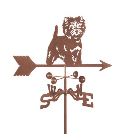 Ez Vane Westie Dog Weathervane with Deck Mount EZ124208